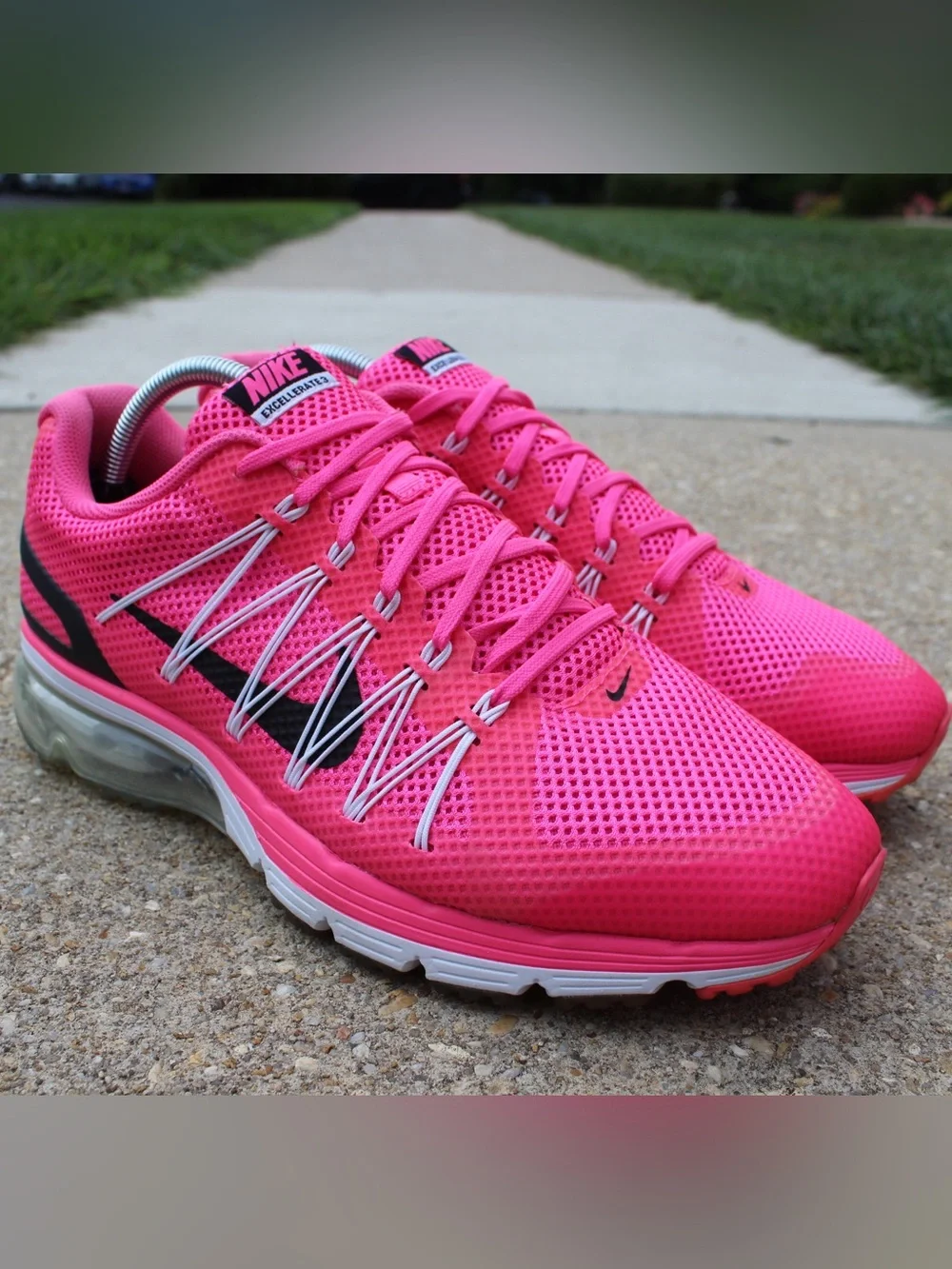 Women's Pink Nike Air Max Excellerate 3 Running Sneakers Sz 11